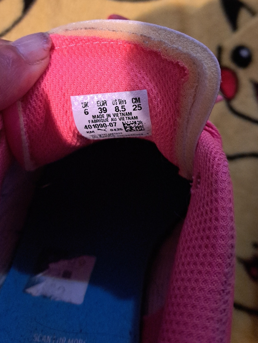 Puma Pink Athletic Sneakers - Picture 6 of 7